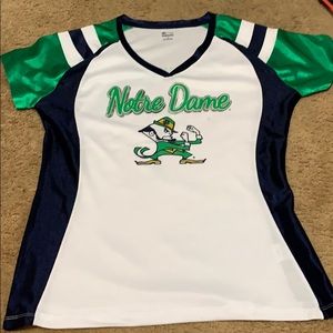 Notes dame jersey
